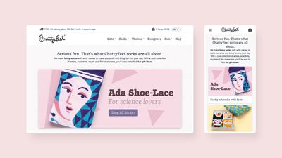 ChattyFeet - branding