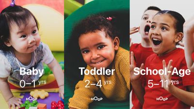 Hoop - Book and pay - Families by child age