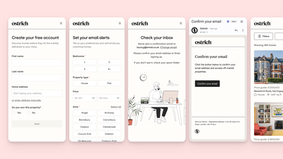 Ostrich - Buyer onboarding - Original signup flow