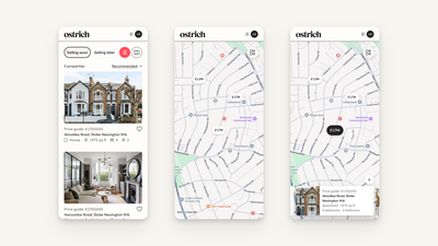 Ostrich MapView Browsing Mobile