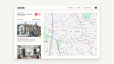 Ostrich MapView Desktop layout exploration B